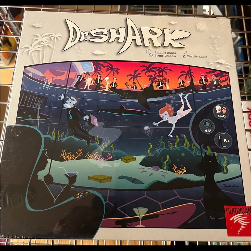 Dr. Shark Board Game - NEW SEALED